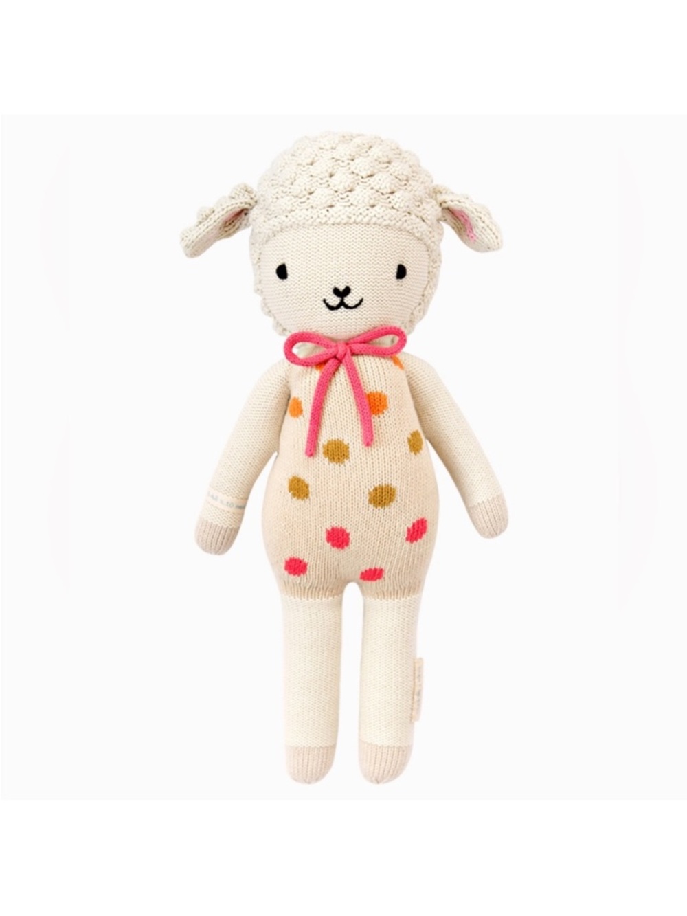 Cuddle + Kind hand knit doll Lucy the Lamb